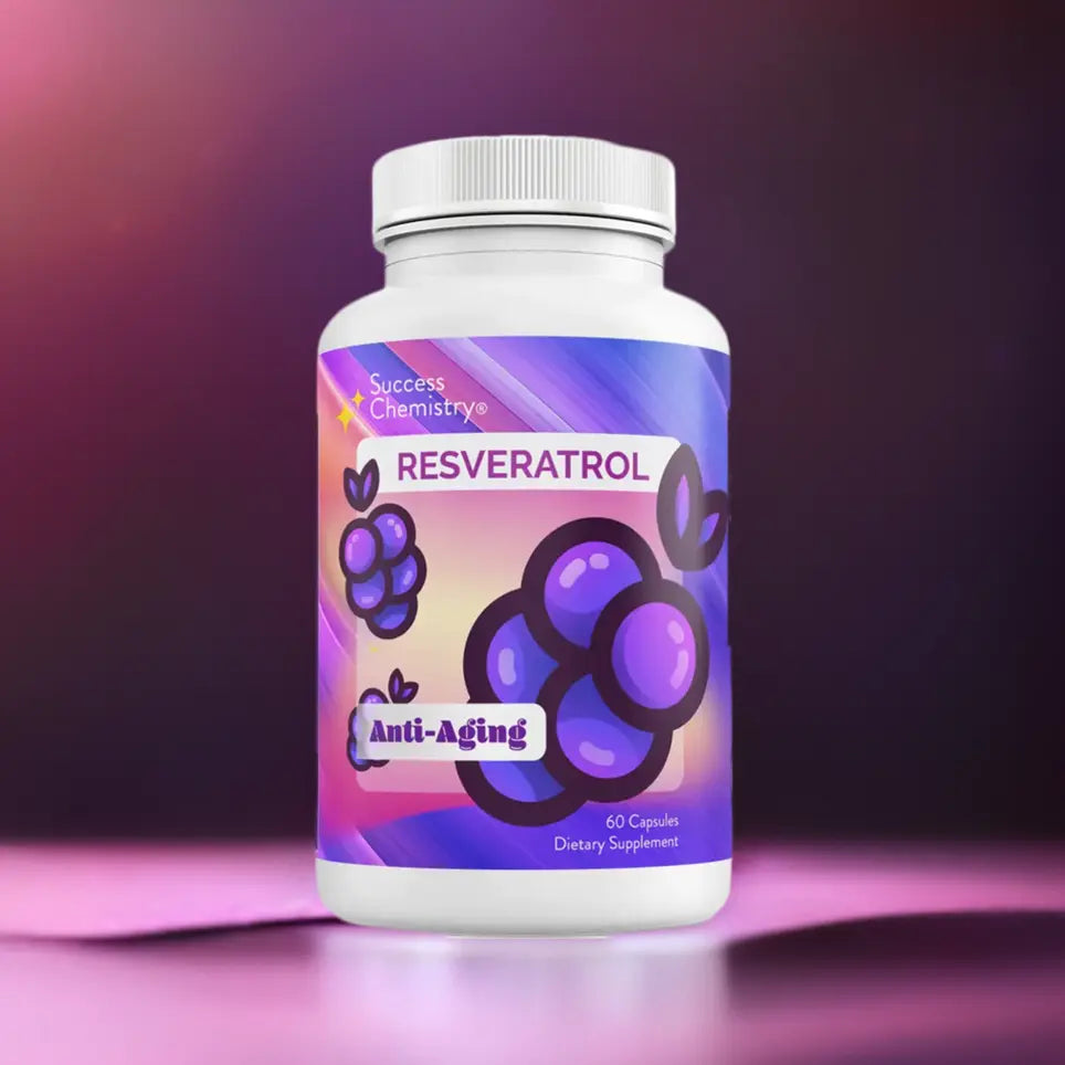 Best Resveratrol supplement 🍇  anti aging made from wine organically sourced Skinny Bean