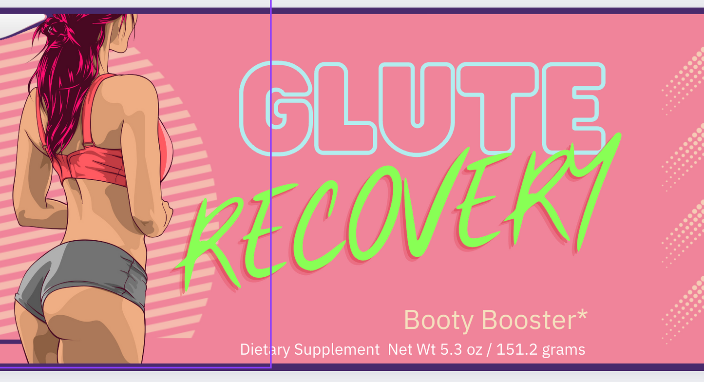 Skinny bean® BOOTY BOOST <<RECOVERY>> Sports Nutrition Protein Powder Blend recovery greens Glute Enhancement