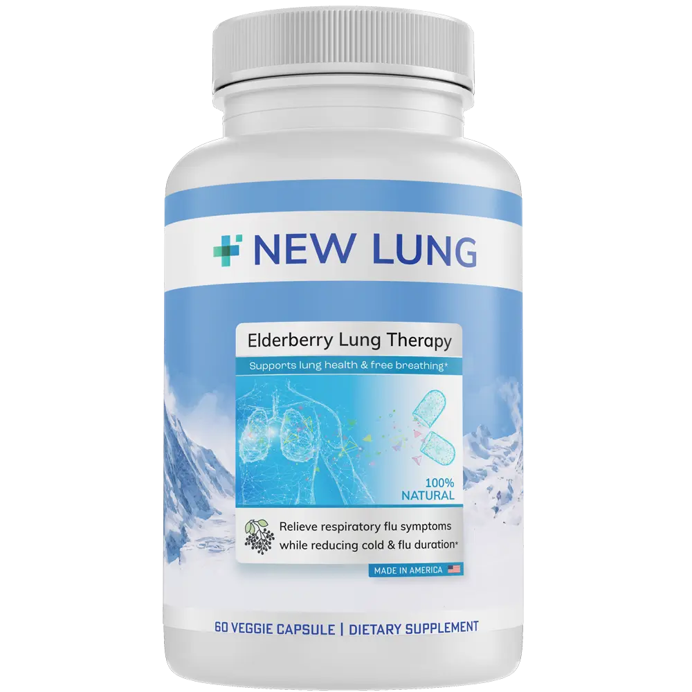 NEW LUNG®  Elderberry Lung Therapy | elderberry detox pills