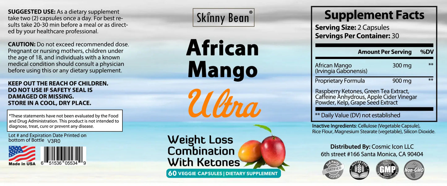 African Mango Extract STACK SkinnyBeanCo